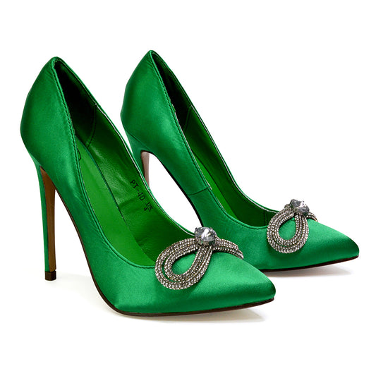 Green | XY London | green heels,green high heels,green bridal heels,green wedding heels,green court shoes