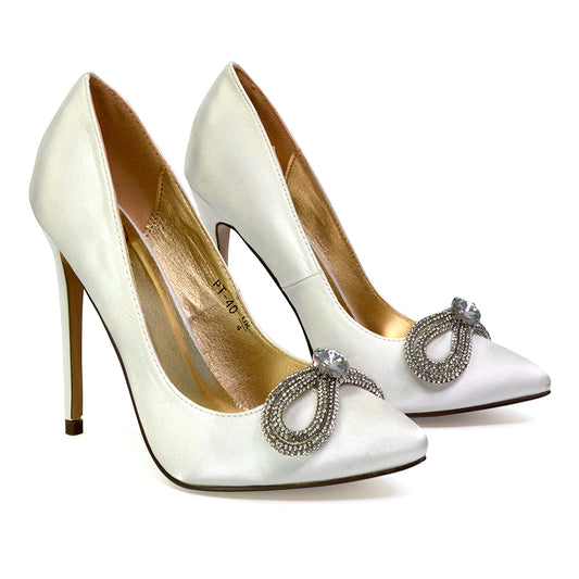 Ivory | XY London | ivory heels,ivory high heels,ivory bridal heels,ivory wedding shoes,ivory court shoes