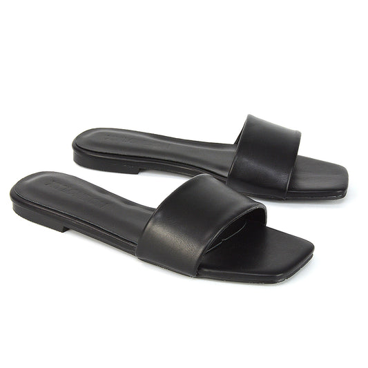 Black Synthetic Leather | XY London