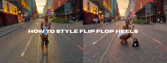 How to Style Heeled Flip Flops