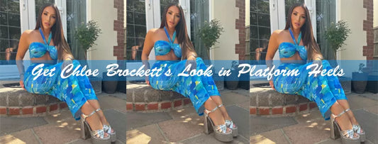 Get Chloe Brockett’s Look in Platform Heels