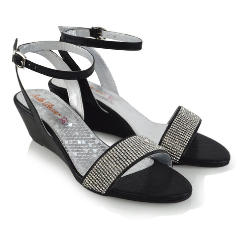 black | XY London | REAGAN BLACK WEDGES ,REAGAN BLACK WEDGES ,REAGAN BLACK WEDGES ,REAGAN BLACK WEDGES ,REAGAN BLACK WEDGES