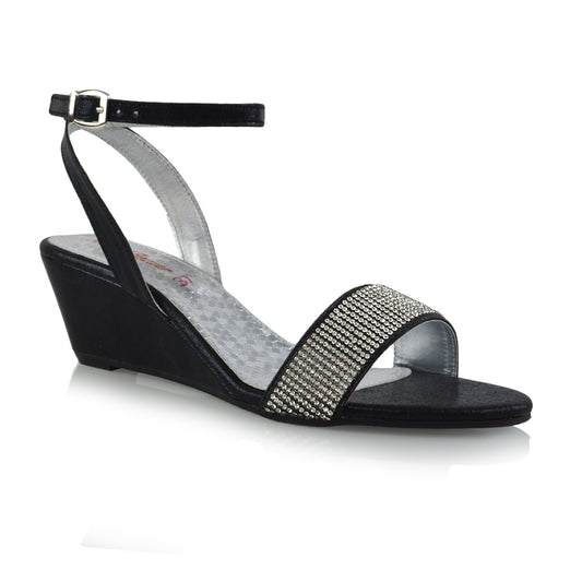black | XY London | REAGAN BLACK WEDGES ,REAGAN BLACK WEDGES ,REAGAN BLACK WEDGES ,REAGAN BLACK WEDGES ,REAGAN BLACK WEDGES