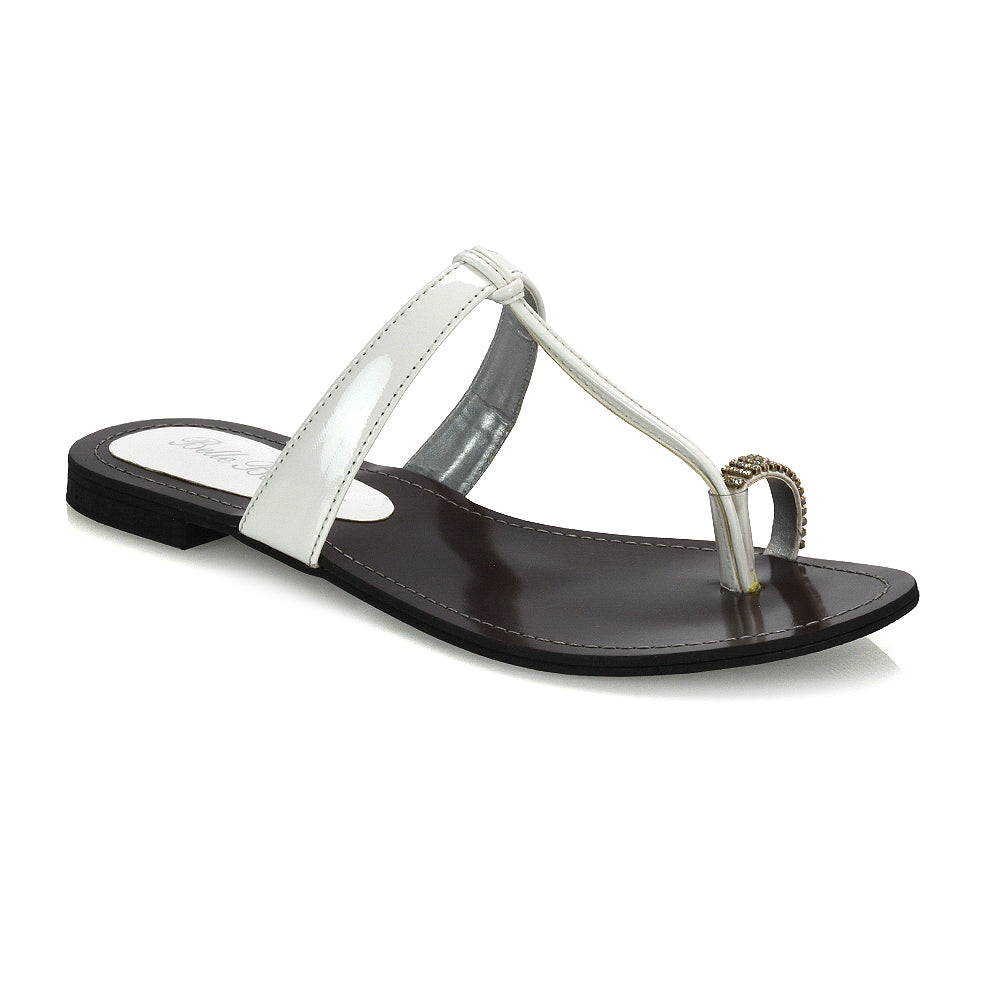 SILVER | XY London | womens silver shoes ,toe post sandals,silver sandals ,ladies flat shoes,summer shoes
