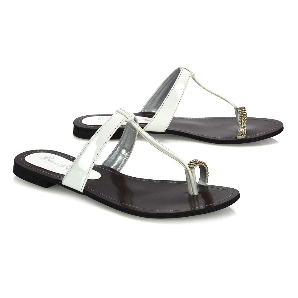 BLACK | XY London | black sandals ,ladies holiday shoes ,black flip flops ,womens summer sandals ,diamante sandals