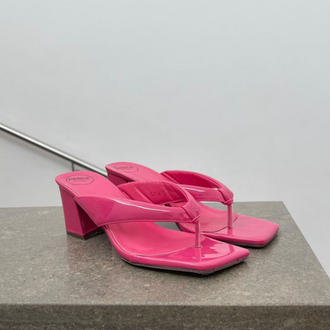 flip flop heels, heeled sandals, block heel sandals