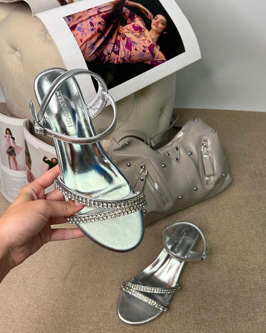 silver sparkly heels, summer heels, holiday heels