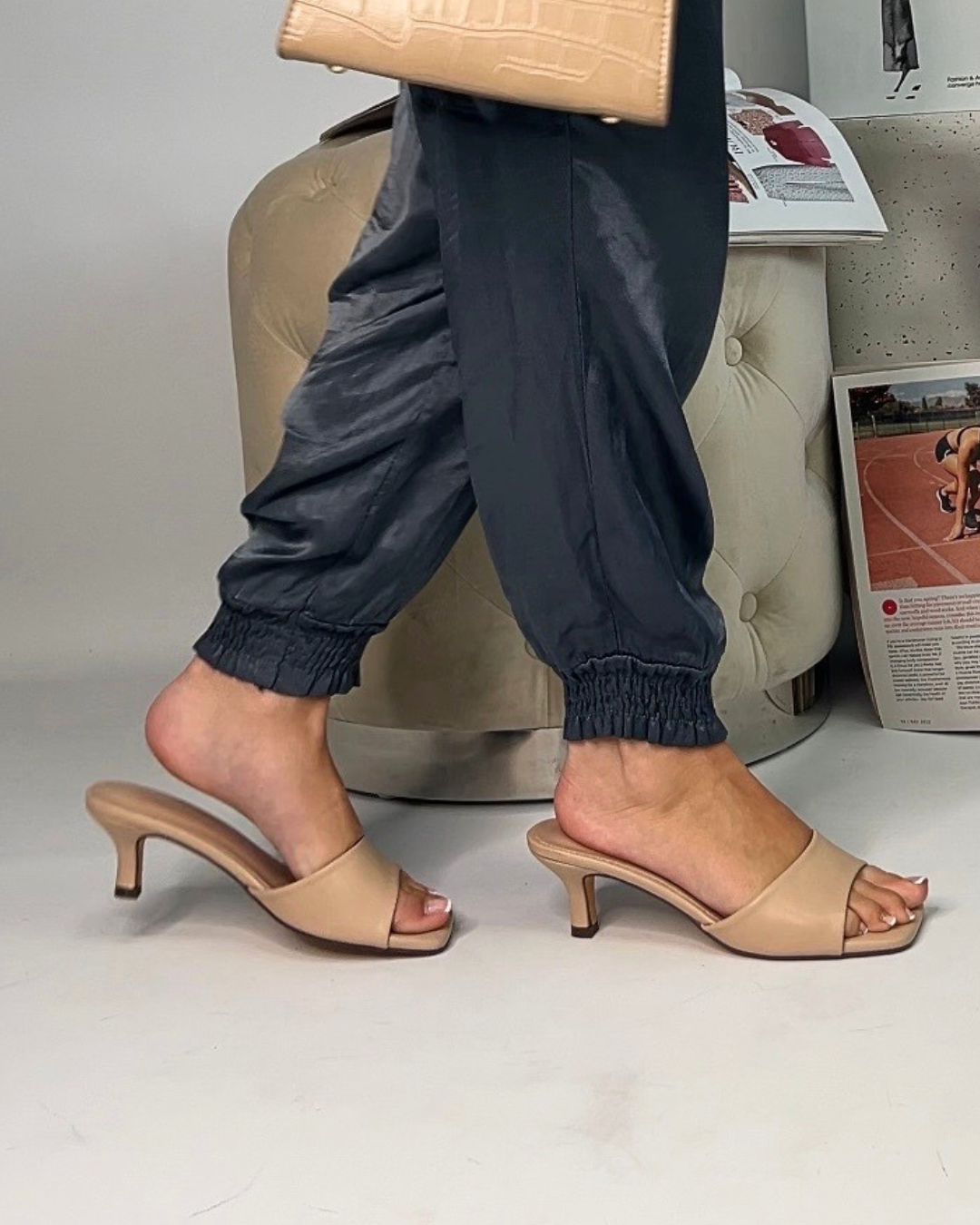 kitten heels nude, square toe kitten heels