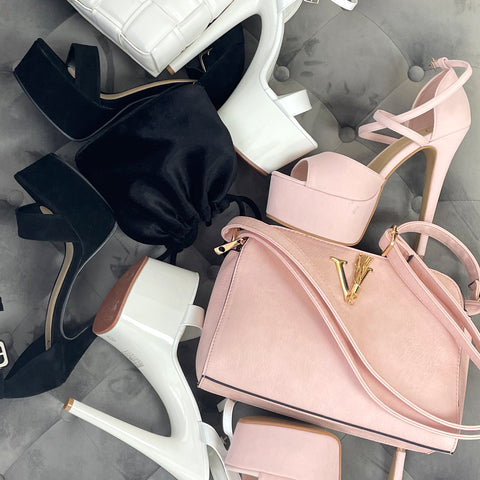Pastel pink Faux Suede | XY London | extra high heel sandals ,Pastel pink high heels,womens heels online,Pastel pink heels