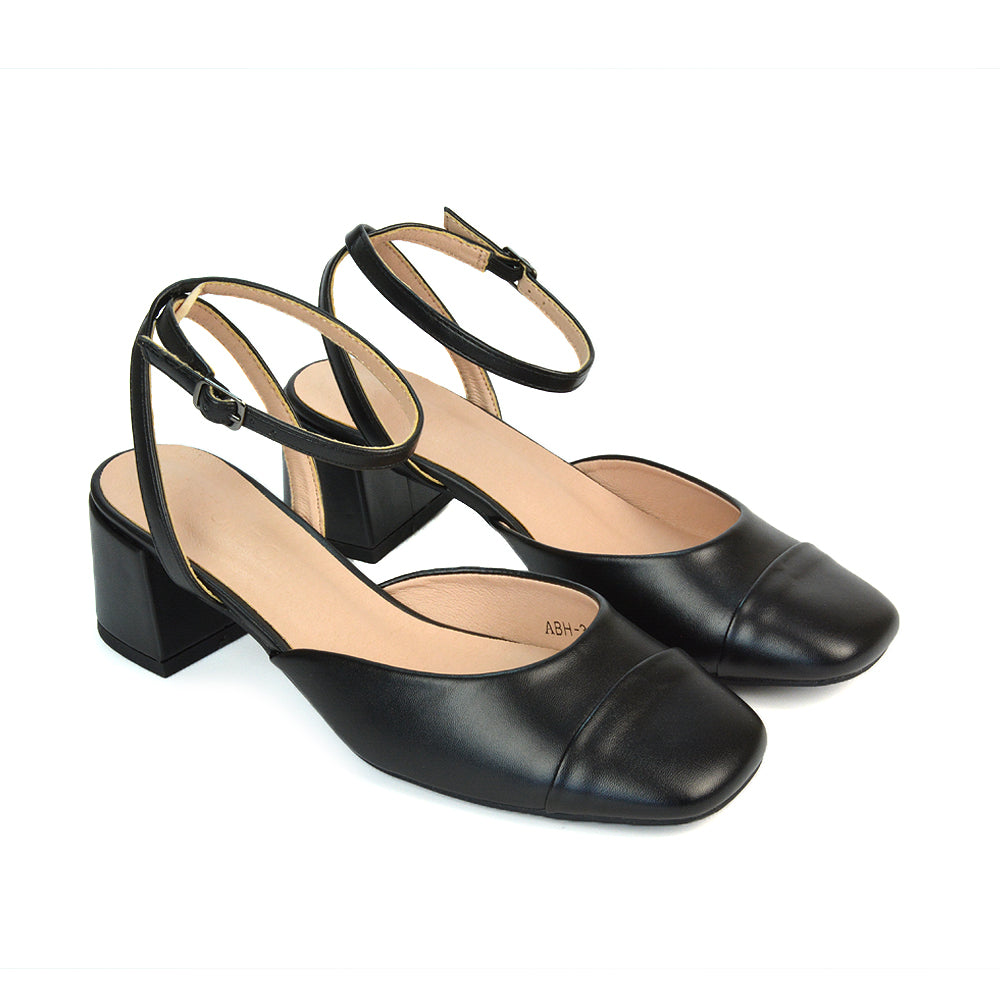 black ankle strap heels, black heels, ankle strap heels, heels