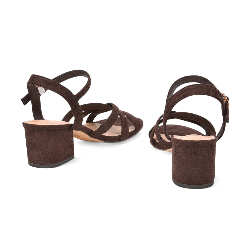 brown ankle strap sandals for weddings