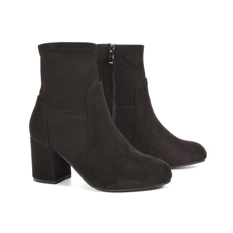 black stretchy boots, black stretch boots, stretchy boots, stretch boots