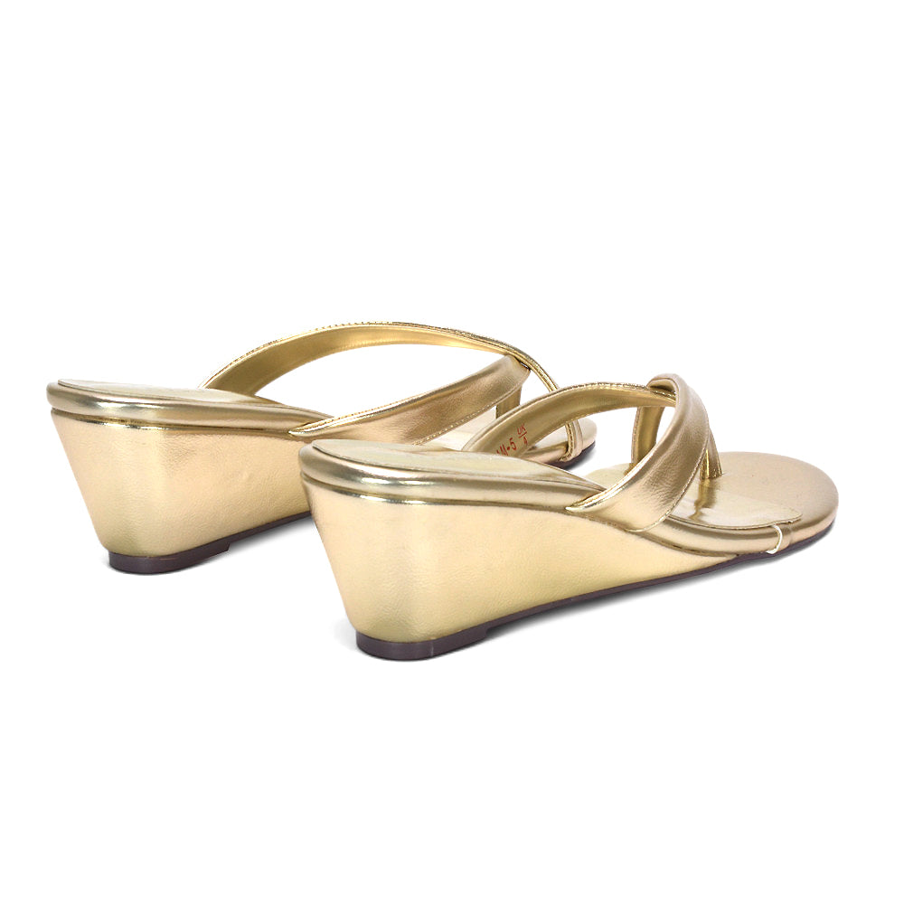 women’s gold strappy wedge sandals, low heel wedge sandals, low heel wedge sandals