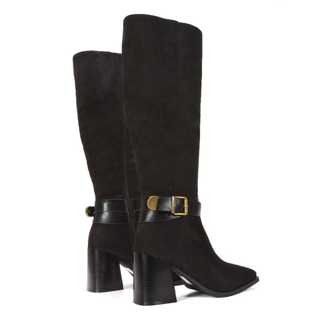 black boots knee high, black long boots, going out boots, autumn boots, women's autumn boots, affordable boots, trendy boots 2025