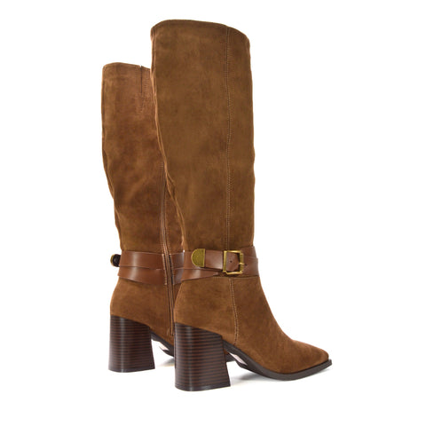 brown boots knee high, brown long boots, going out boots, autumn boots, women's autumn boots, affordable boots, trendy boots 2025