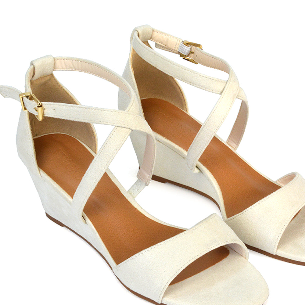 nude holiday heels, nude wedge heels for holidays, holiday heels, wedge heels for holidays