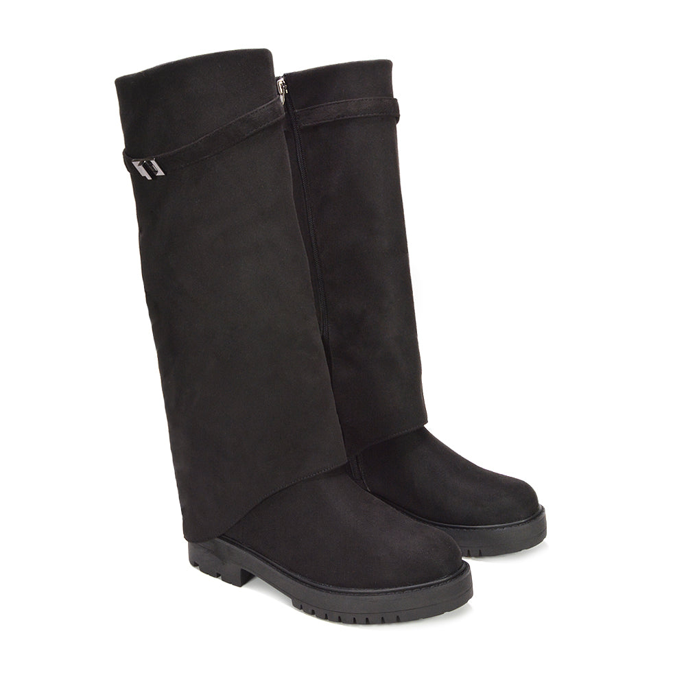 black chunky boots, black biker boots, chunky boots, biker boots, going out boots, affordable luxury boots, cold weather boots, modern silhouette boots