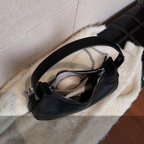 black mini bag, black shoulder bag with crossbody strap, mini bag, shoulder bag with crossbody strap