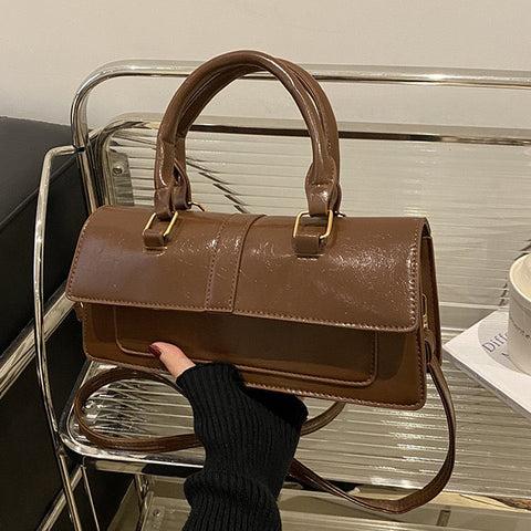brown crossbody shoulder bag, brown shoulder strap bag, crossbody shoulder bag, shoulder strap bag