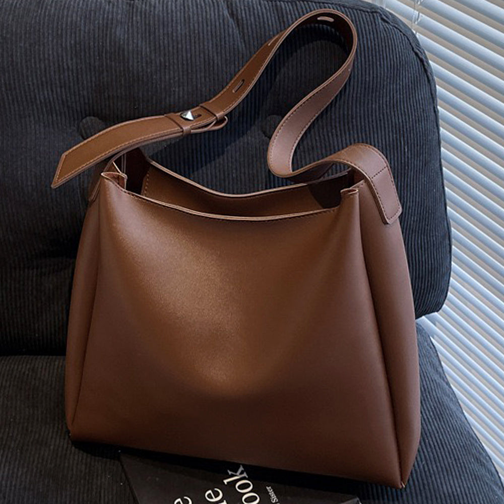brown shopper bags, brown adjustable strap shoulder bags, shopper bags, adjustable strap shoulder bags