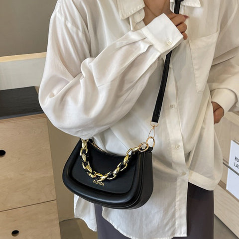 black statement handbag, black going out bag, statement handbag, going out bag, Lightweight fashion shoulder bag for daily essentials