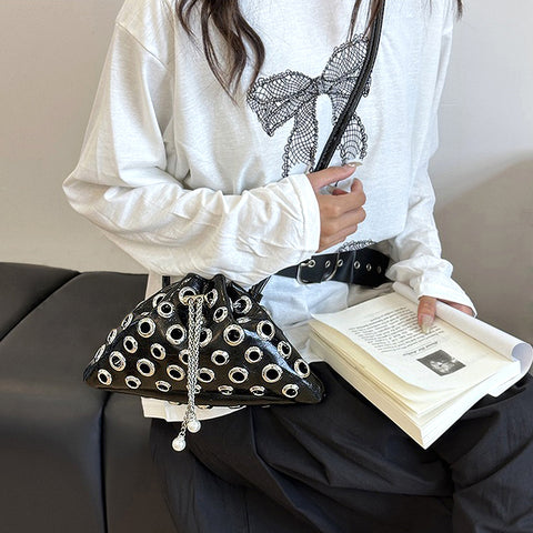 black shoulder bag, black crossbody bag