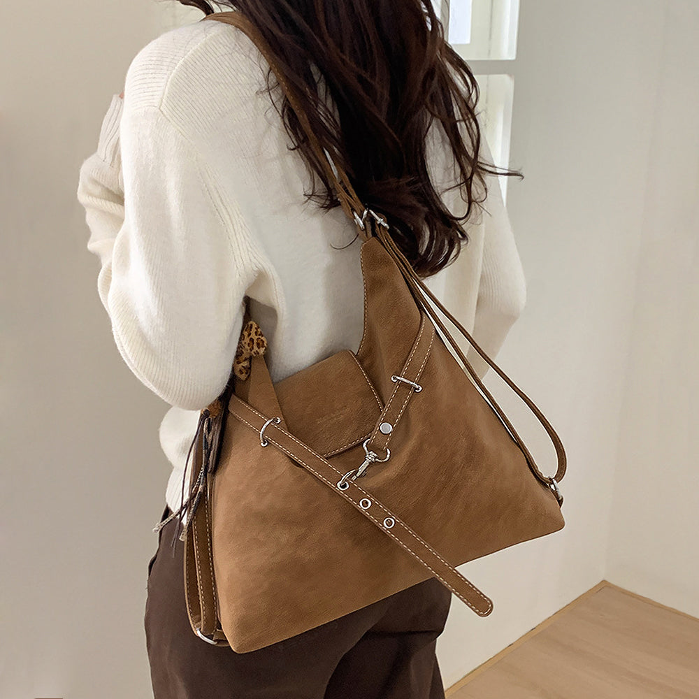 slouchy tote bag for women, stylish slouchy tote bag for women, affordable women's shoulder tote bag, women's shoulder purse, tan shoulder tote bag women