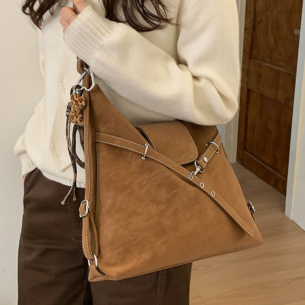 women's shoulder tote bag, casual slouchy tote bag for everyday use, best slouchy tote bag for women, casual women's handbag, tan women's handbag