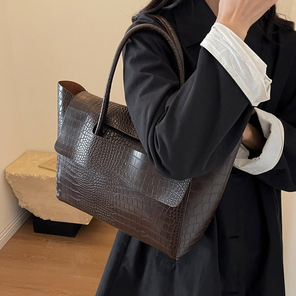 faux leather satchel bag women, stylish faux leather satchel handbag women, women's purse, brown tote bag
