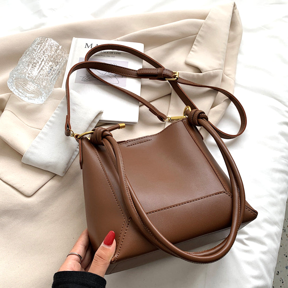 adjustable strap tote bag women, casual vintage shoulder handbag women, vintage fashion bag women, tan shoulder bag, tan shoulder strap bag