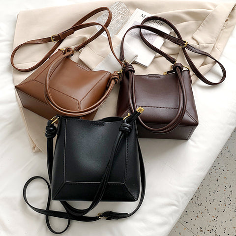 classic faux leather handbag, handbag for women, crossbody shoulder bag