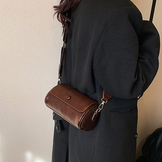 structured crossbody bag women, stylish structured crossbody bag for women, women's crossbody purse, brown crossbody bag, brown crossbody purse