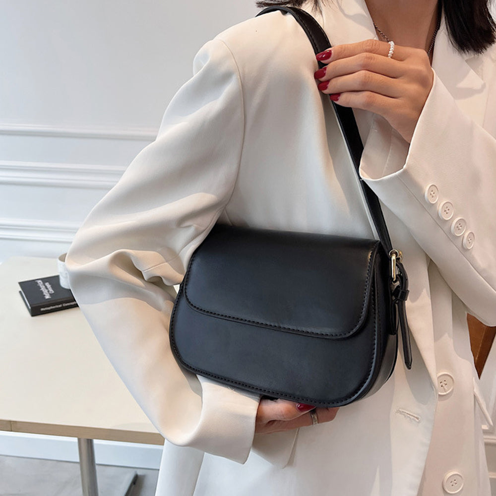 women’s small shoulder purse, small faux leather shoulder bag women, women’s fashion bag, black crossbody bag, black crossbody mini bag