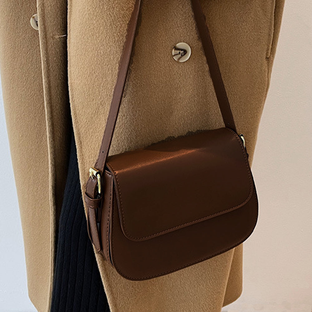 adjustable strap mini bag, lightweight mini purse for everyday use, everyday mini handbag women, brown mini bag with adjustable strap, women's brown shoulder bag