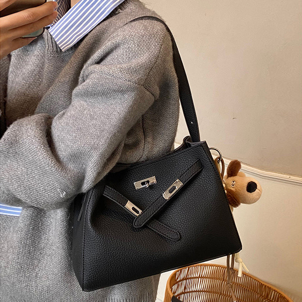 women's shoulder tote bag, chic shoulder tote bag, large shoulder tote bag for work and shopping, black crossbody bag, black crossbody tote bag