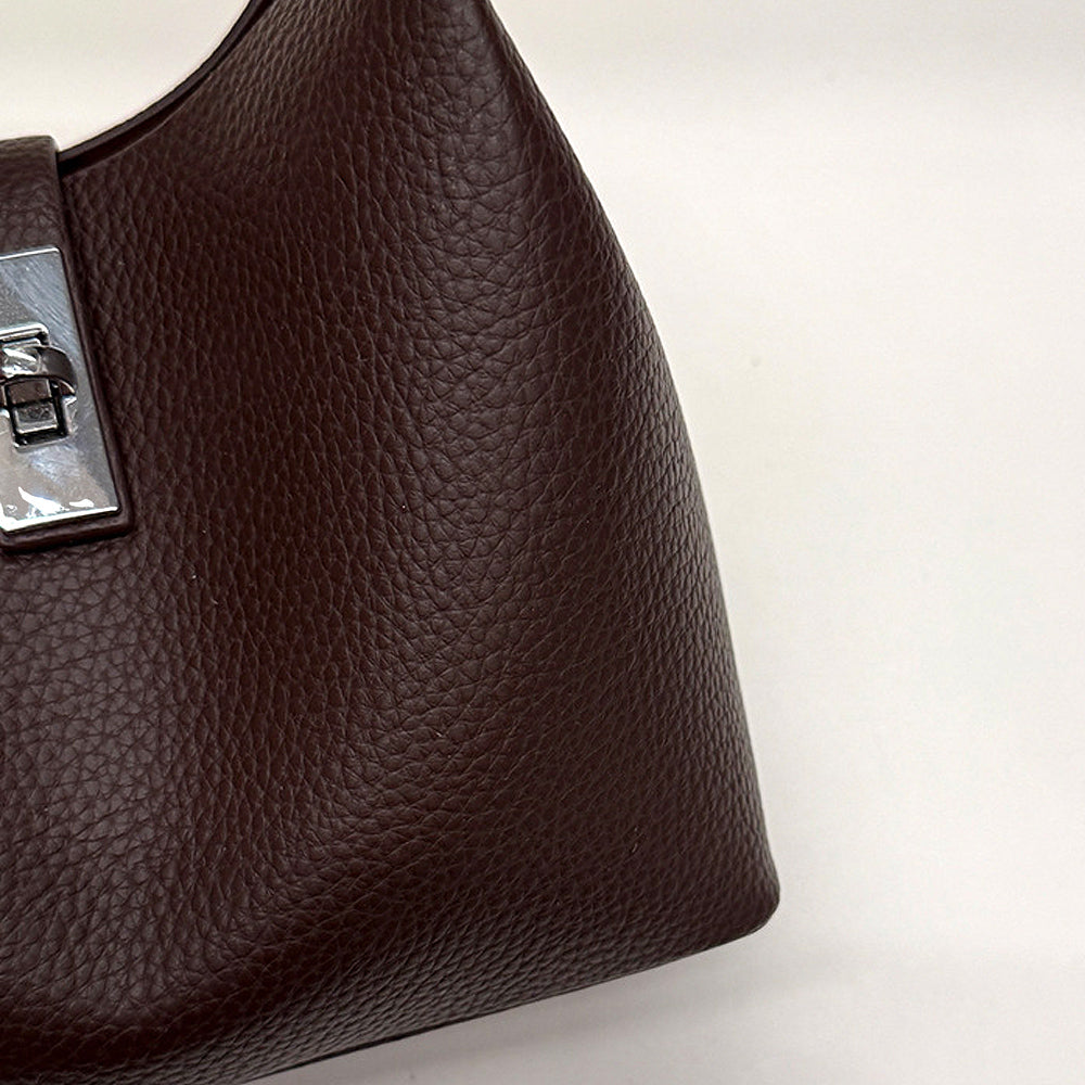 small crossbody handbag for women, stylish mini handbag women, fashionable women's small crossbody handbag, brown mini handbag