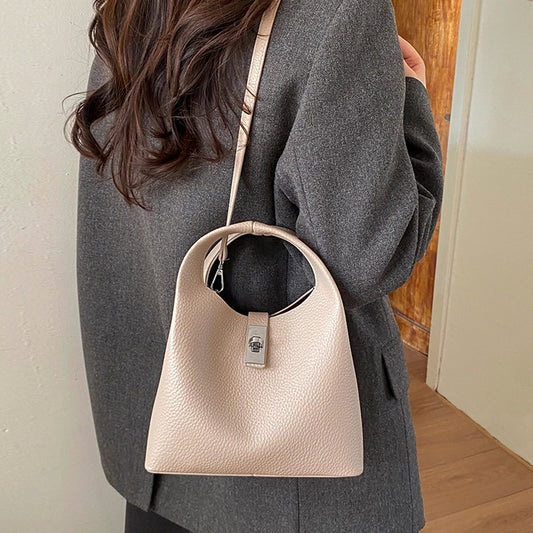 crossbody bag with charm, small shoulder crossbody bag, stylish mini crossbody bag for women, taupe crossbody bag with charm