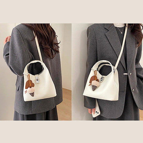 women's mini crossbody bag, casual crossbody bag women, compact crossbody bag for festivals and travel, white mini bag