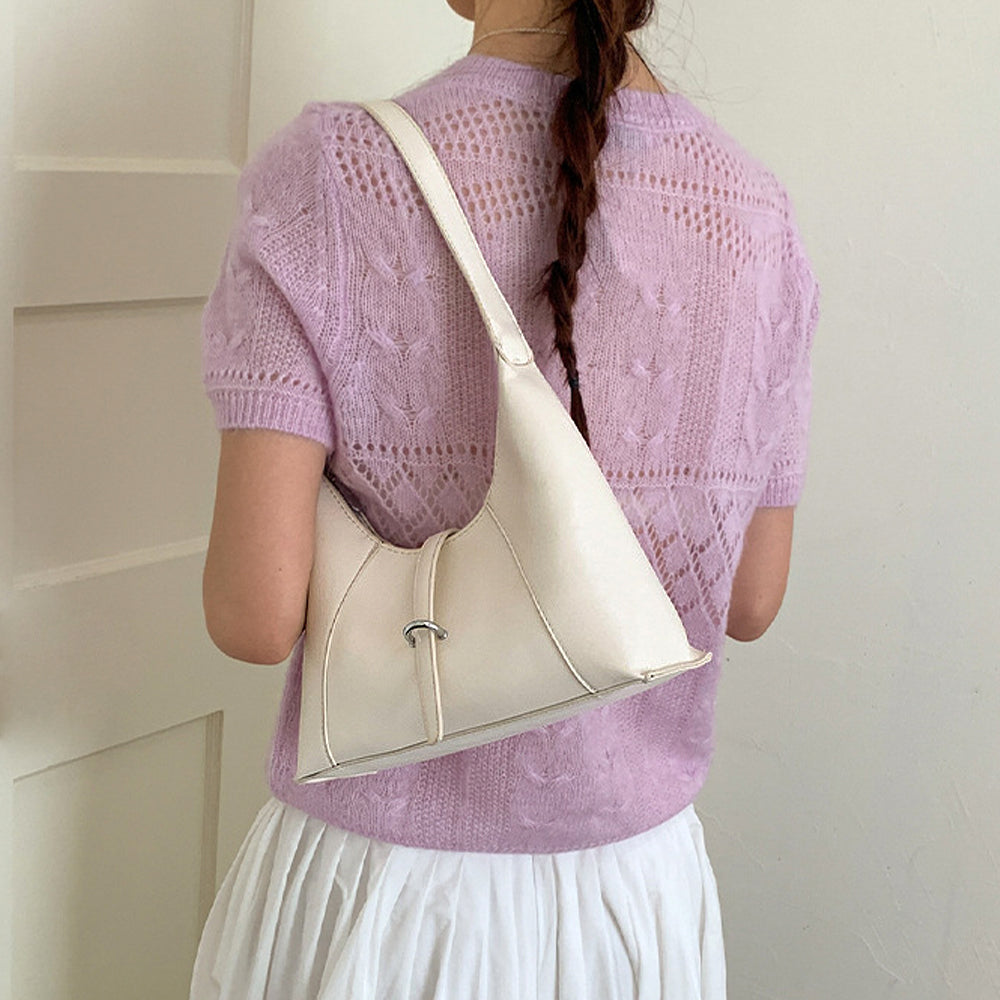 women's beige shoulder bag, stylish beige structured handbag for women