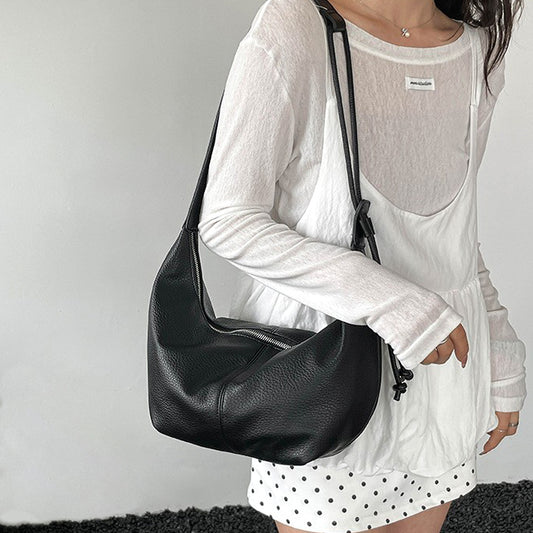 Everyday black fashion handbag, Black fashion bag