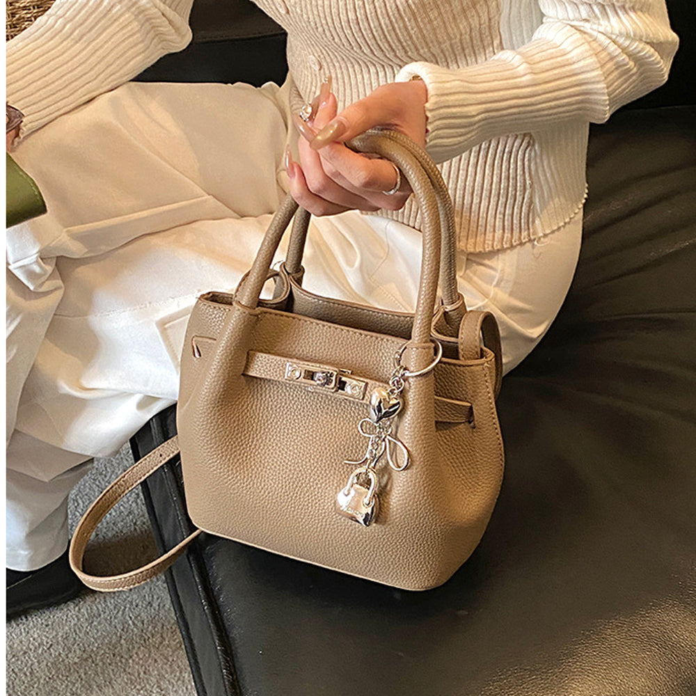 khaki handbag for women
