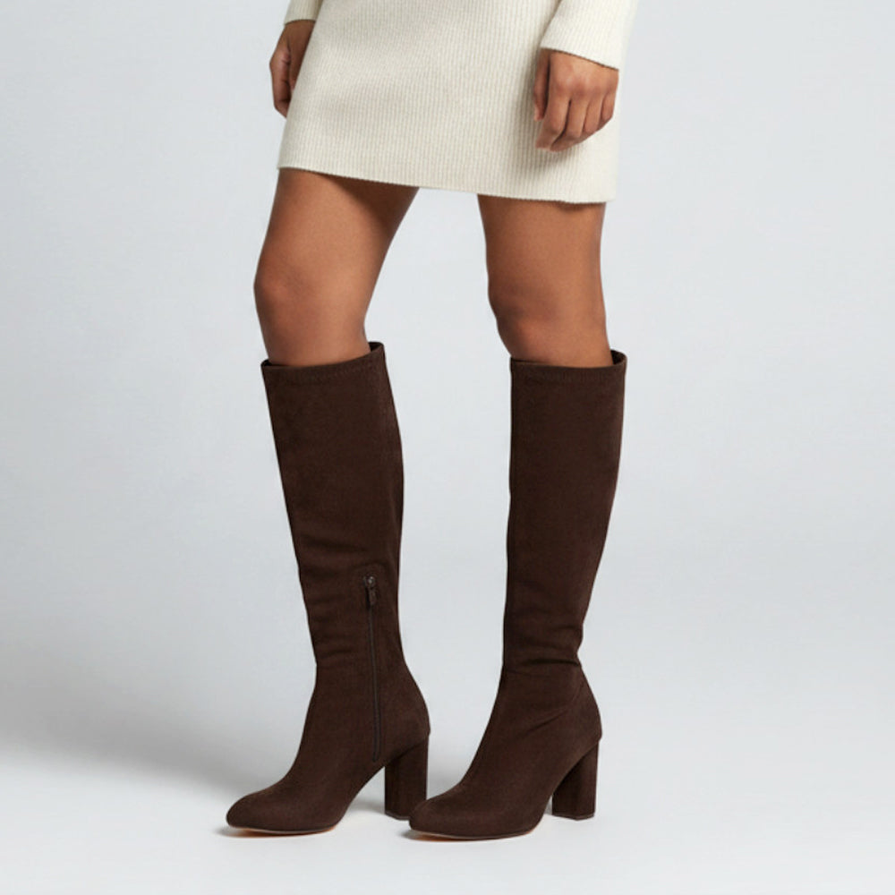 chocolate brown boot