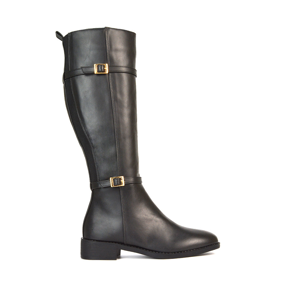 Ladies Knee High Boots UK, Ladies Black Boots, Black Long Boots Knee High, Knee High Boots UK