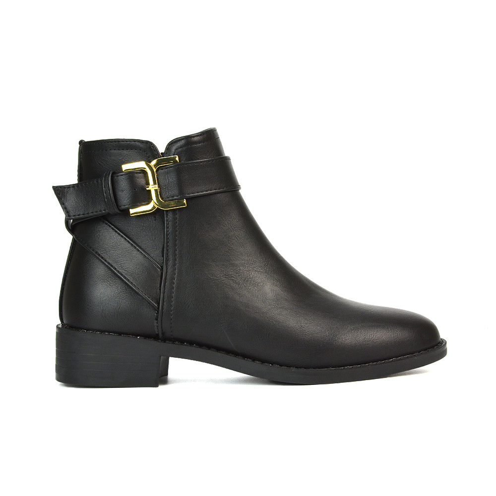 Women's Black Chelsea Boots, Flat Ankle Boots For Women, Chelsea Boots Black, Ankle Boots Black