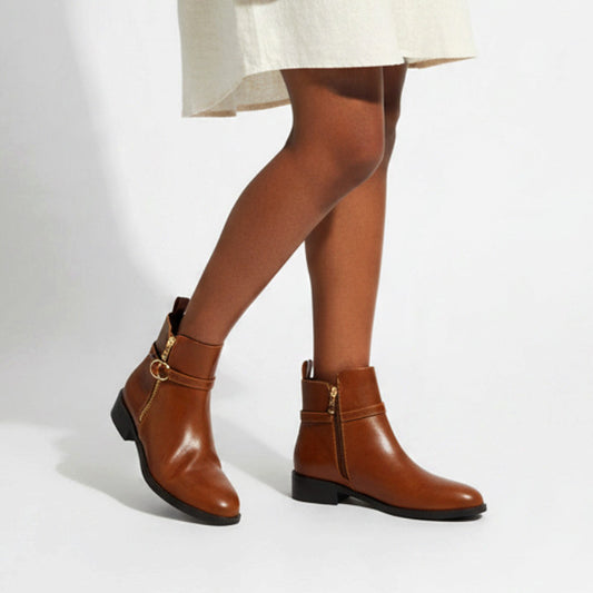 zip up Chelsea boots