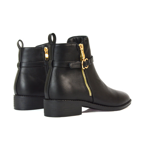 Black Chelsea Boots Women, Black Ankle Boots Women, Black Casual Boots, Black Flat Chelsea Boots