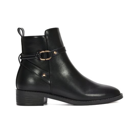 black block heel boots, black block heeled boots, block heel bots, block heeled boots, classic ankle boots