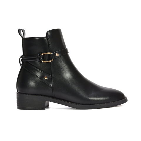 black block heel boots, black block heeled boots, block heel bots, block heeled boots, classic ankle boots