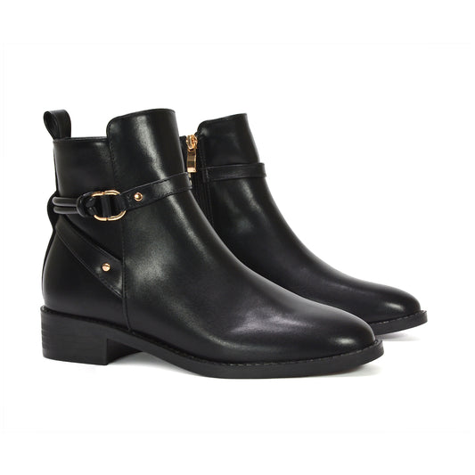 black ankle boots, black Chelsea ankle boots, ankle boots, Chelsea ankle boots, faux leather ankle boots