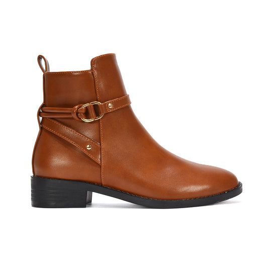 tan block heel boots, tan block heeled boots, block heel bots, block heeled boots, classic ankle boots